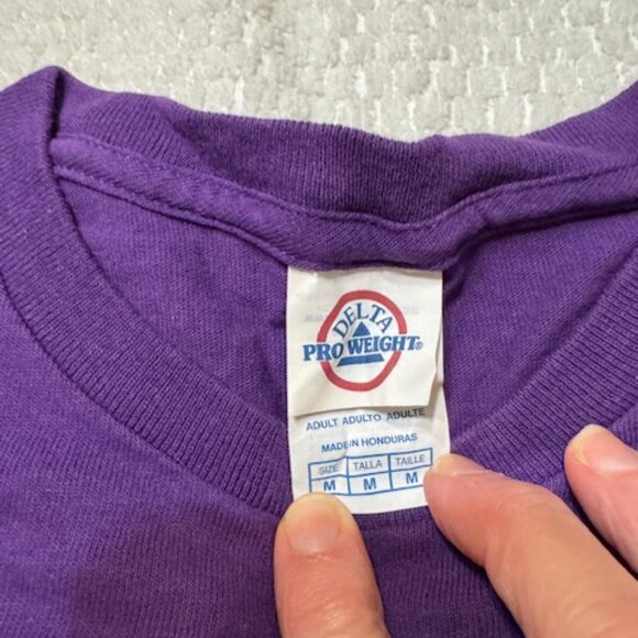 Southern Country Free Your Soul Graphic Tee Purple Sz M - Picture 2 of 4